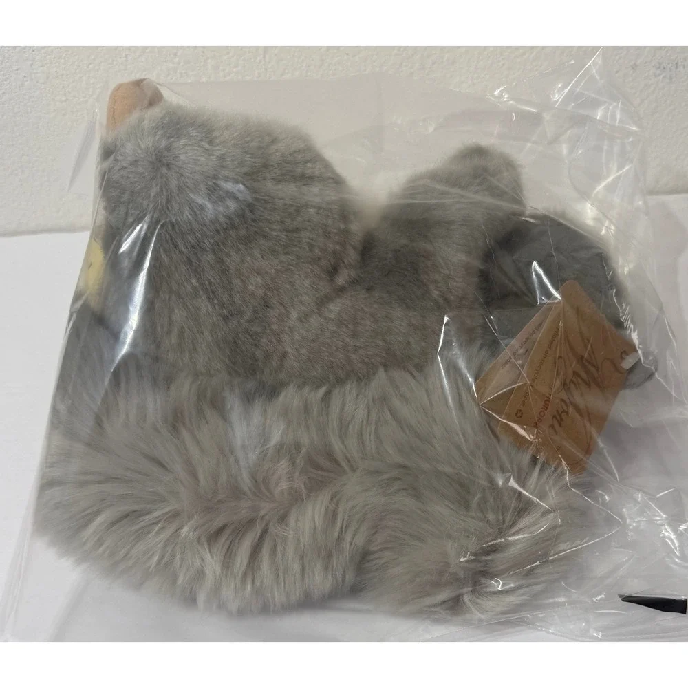 Aurora Miyoni Grey Squirrel Plush Stuffed Animal with Acorn 8 inch 26172 NEW